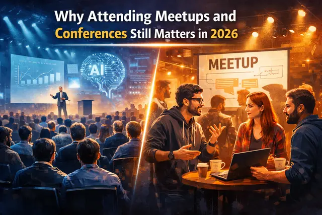 Why Attending Meetups and Conferences Still Matters in 2026