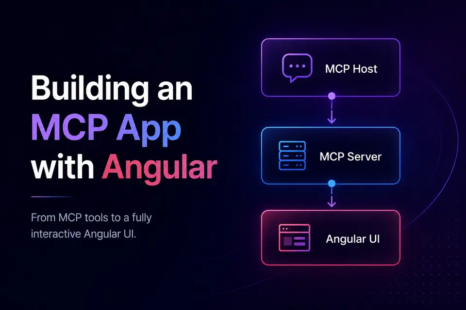 Building an MCP App Server with Angular